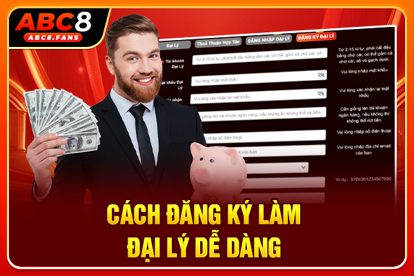 Đại Lý ABC8 Nhận Hoa Hồng Không Giới Hạn, Điều Kiện Đơn Giản Cách đăng ký làm đại lý dễ dàng