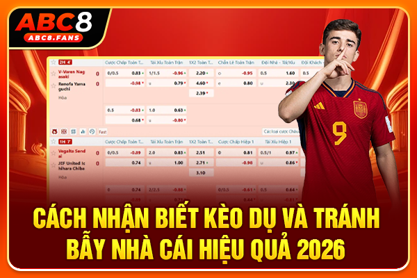 Cách Nhận Biết Kèo Dụ Và Tránh Bẫy Nhà Cái Hiệu Quả 2026