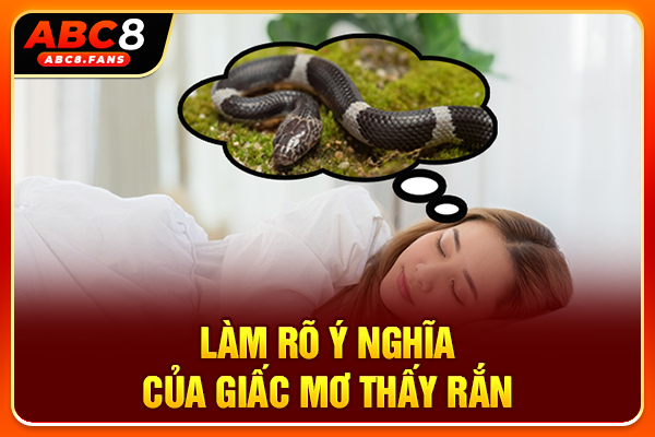 Giải Mã Giấc Mơ Thấy Rắn Và Dự Đoán Những Bộ Số Nên Chốt Làm rõ ý nghĩa của giấc mơ thấy rắn