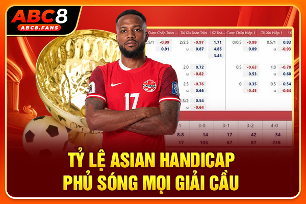 Cách Đọc Kèo Châu Á Từ Bản Chất & Tối Ưu Chiến Lược Betting Tỷ lệ Asian Handicap phủ sóng mọi giải cầu